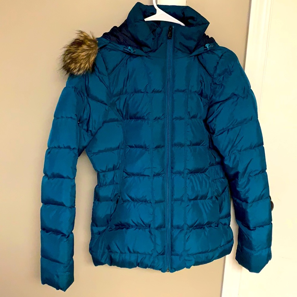 The North Face, size small, teal